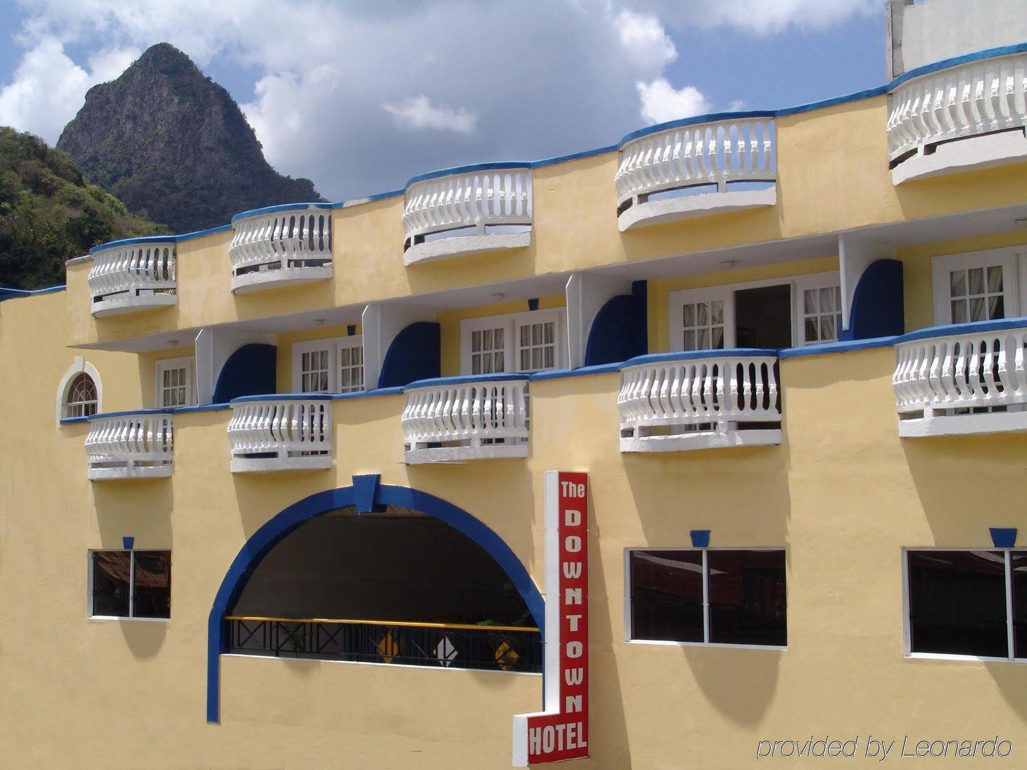 The Downtown Hotel Soufriere Exterior photo